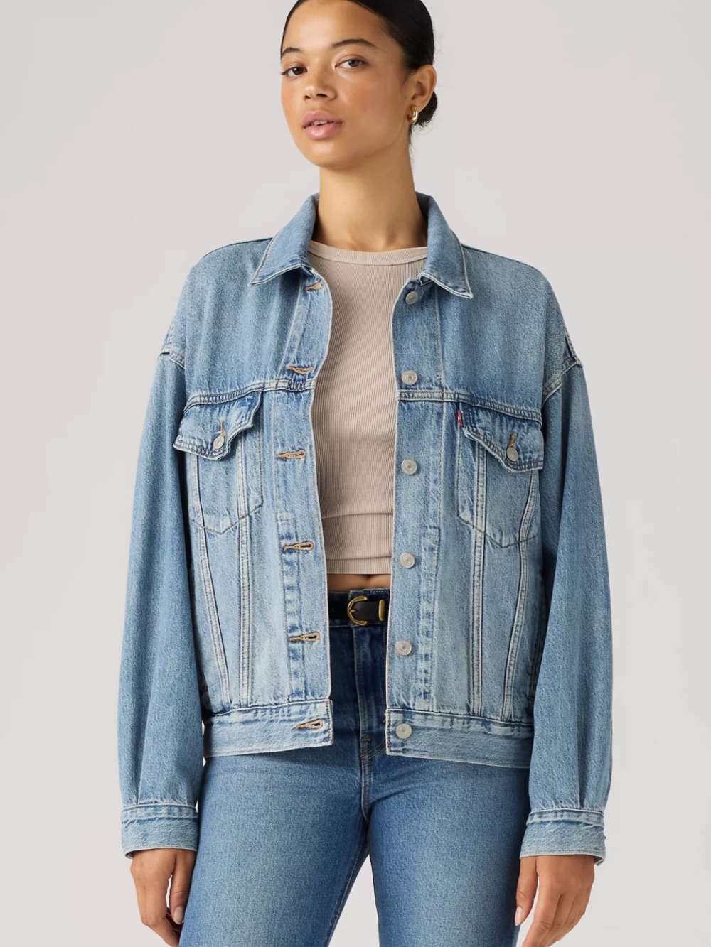 Levi’s Oversized Denim Trucker Jacket